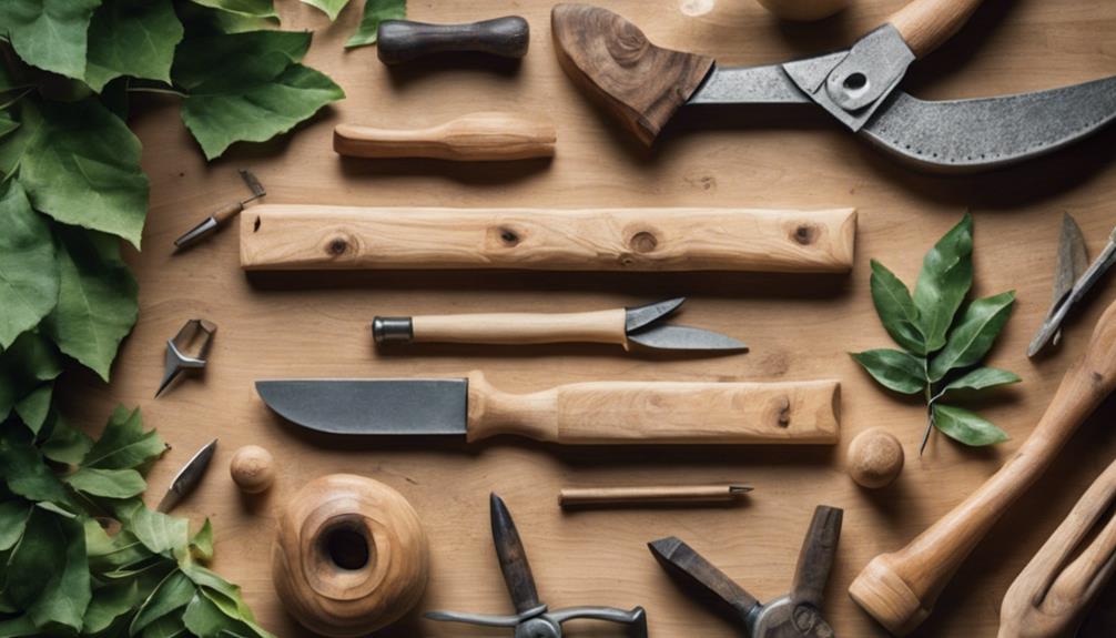 tool selection for green woodworking